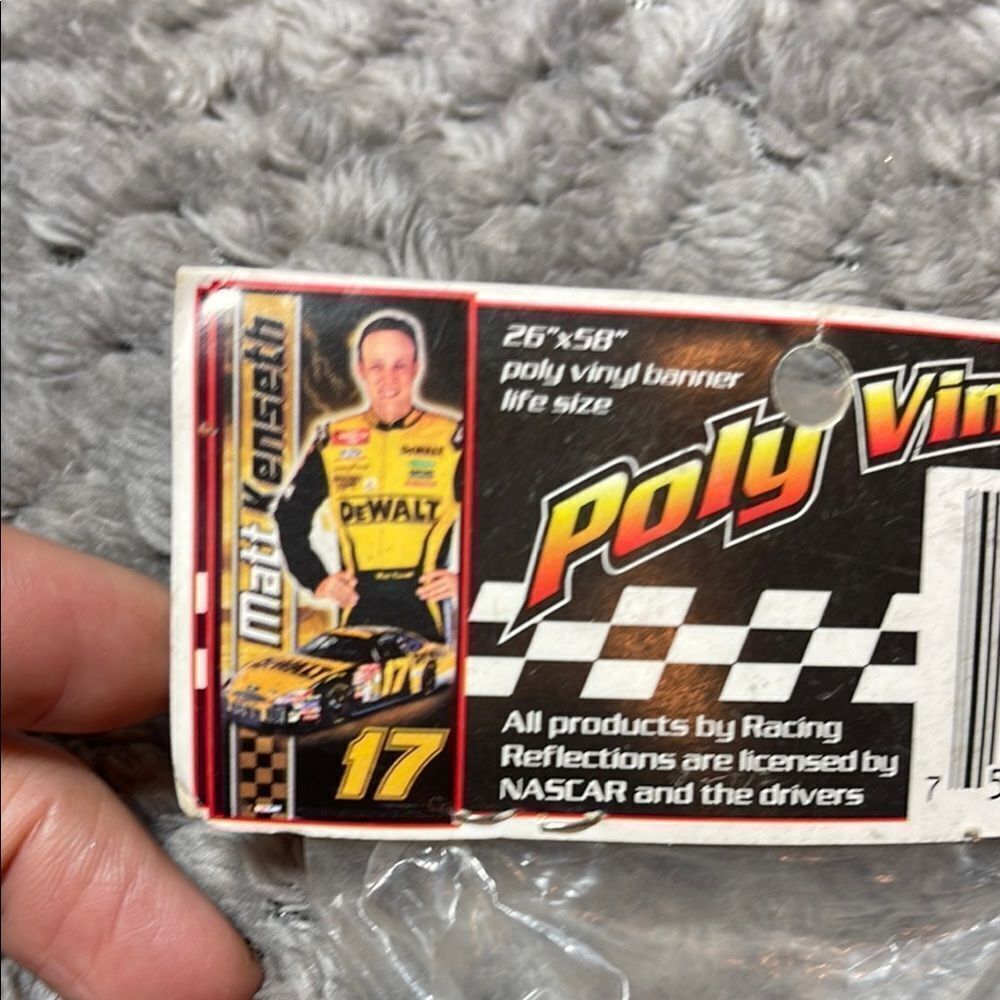 NEW Matt Kenseth , #  17 polyvinyl banner